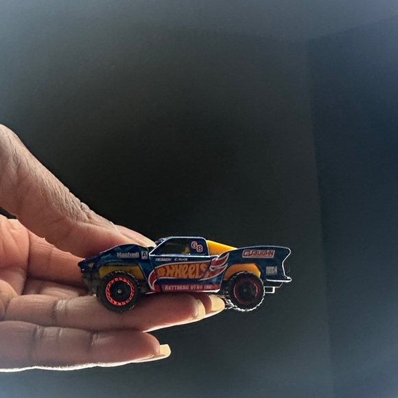 Hot Wheels Other - Hot Wheels Blue and Orange Racing Car used